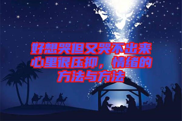 好想哭但又哭不出來心里很壓抑,情緒的方法與方法