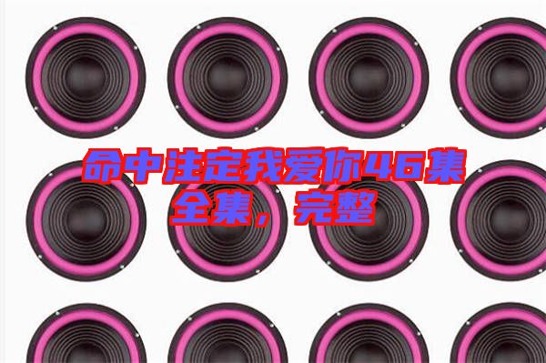 命中注定我愛你46集全集，完整