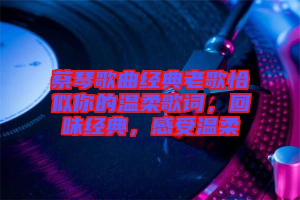 蔡琴歌曲經典老歌恰似你的溫柔歌詞，回味經典，感受溫柔