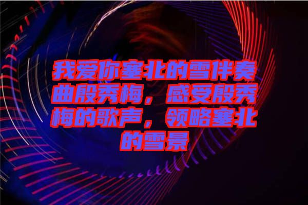 我愛你塞北的雪伴奏曲殷秀梅,感受殷秀梅的歌聲,領略塞北的雪景