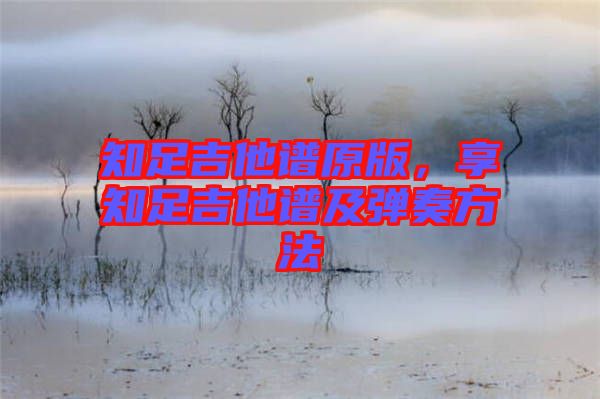 知足吉他譜原版,享知足吉他譜及彈奏方法
