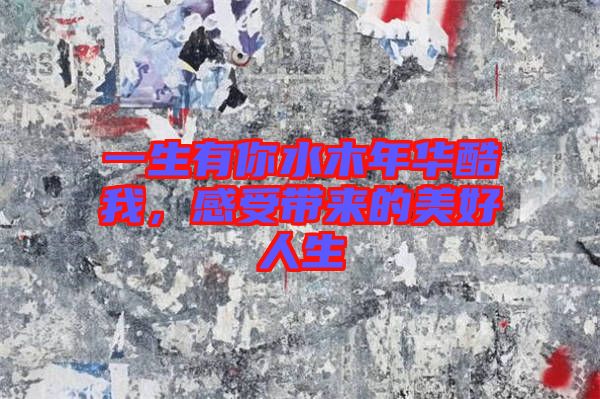 一生有你水木年華酷我，感受帶來的美好人生