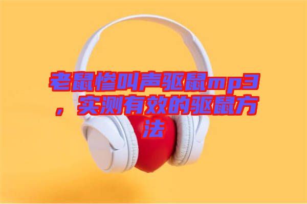 老鼠慘叫聲驅(qū)鼠mp3,實(shí)測(cè)有效的驅(qū)鼠方法