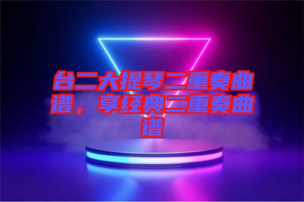 臺(tái)二大提琴二重奏曲譜,享經(jīng)典二重奏曲譜