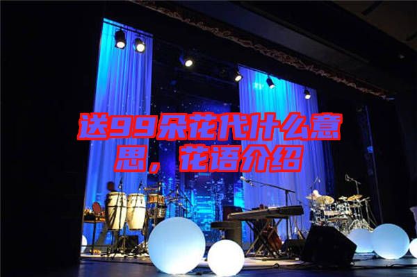 送99朵花代什么意思,花語介紹
