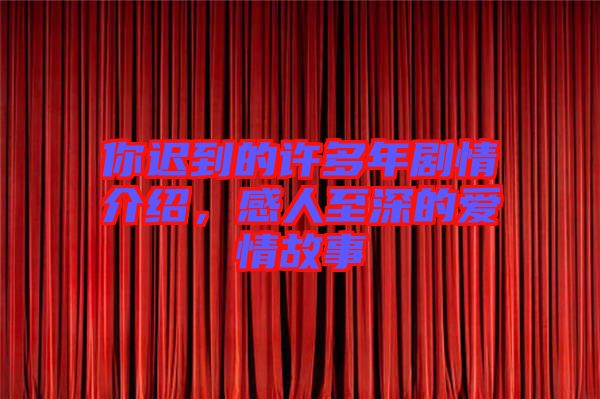 你遲到的許多年劇情介紹,感人至深的愛情故事