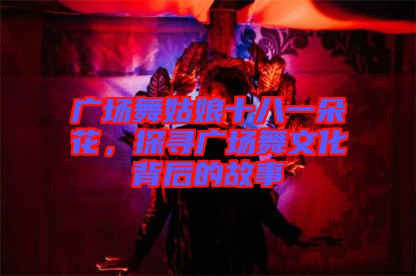 廣場舞姑娘十八一朵花,探尋廣場舞文化背后的故事