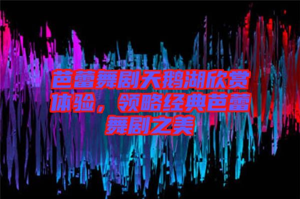 芭蕾舞劇天鵝湖欣賞體驗,領(lǐng)略經(jīng)典芭蕾舞劇之美