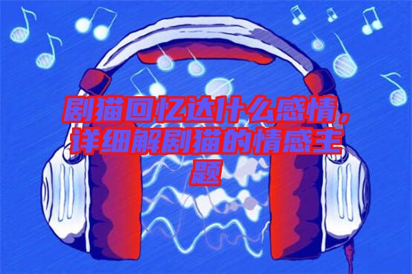 劇貓回憶達什么感情，詳細解劇貓的情感主題