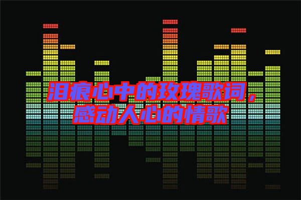 淚痕心中的玫瑰歌詞,感動人心的情歌