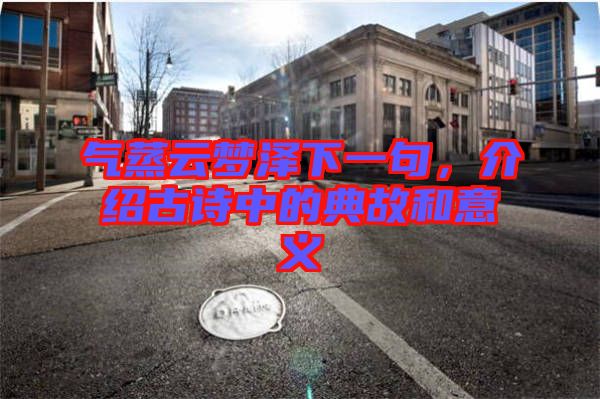 氣蒸云夢澤下一句,介紹古詩中的典故和意義