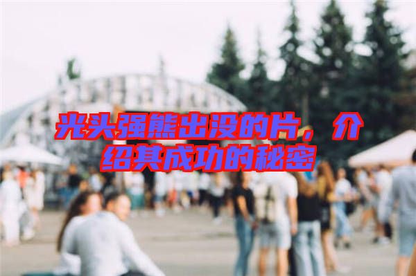 光頭強熊出沒的片,介紹其成功的秘密
