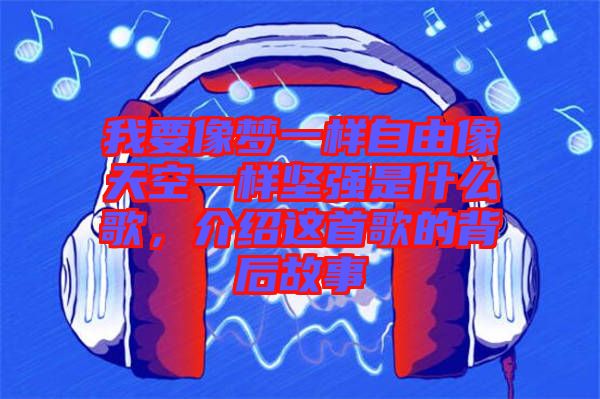 我要像夢一樣自由像天空一樣堅強是什么歌,介紹這首歌的背后故事