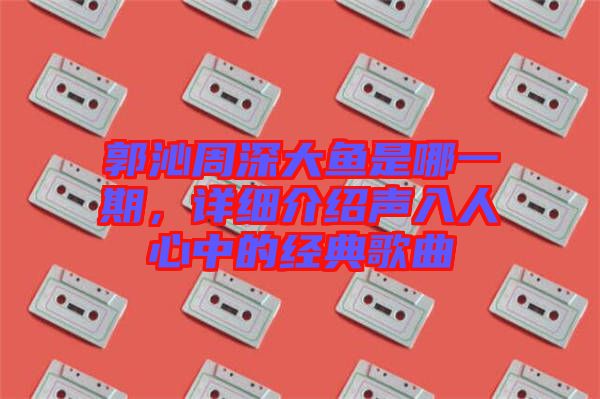 郭沁周深大魚是哪一期,詳細介紹聲入人心中的經典歌曲