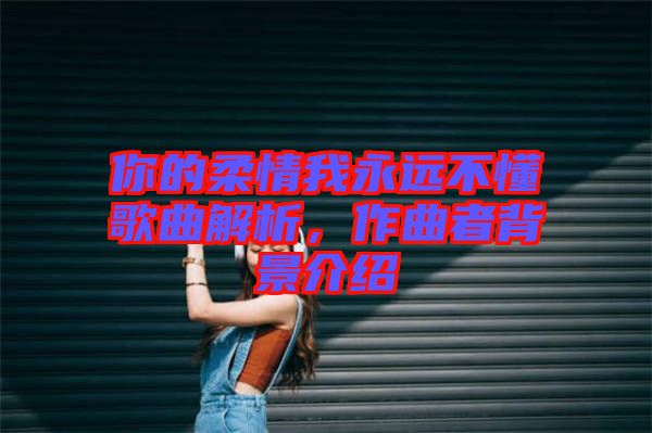 你的柔情我永遠不懂歌曲解析,作曲者背景介紹
