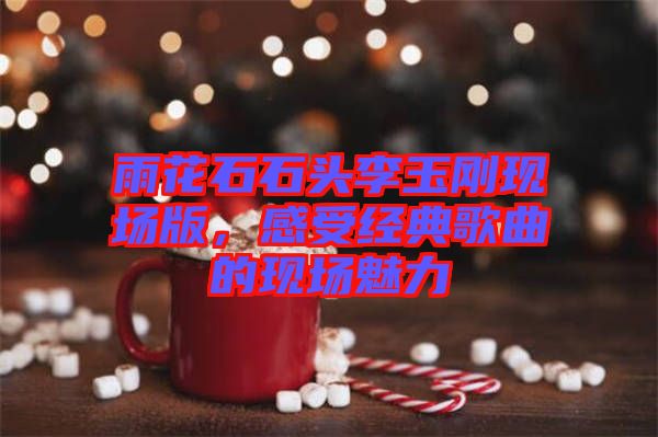 雨花石石頭李玉剛現場版,感受經典歌曲的現場魅力