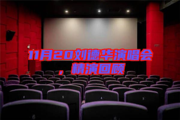 11月20劉德華演唱會(huì)，精演回顧