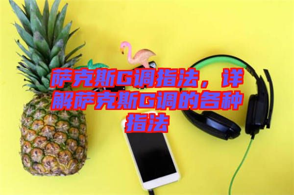 薩克斯G調指法,詳解薩克斯G調的各種指法