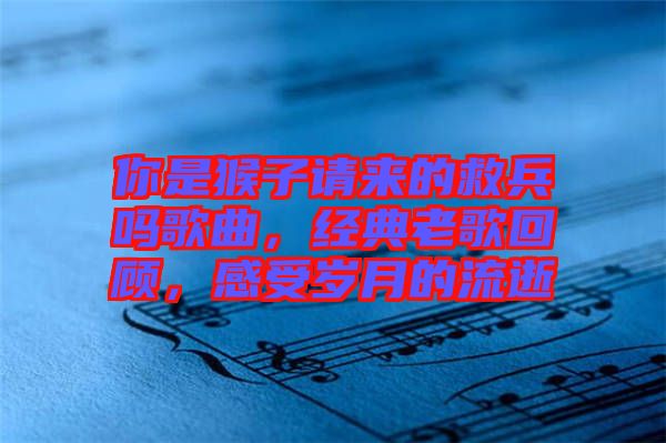 你是猴子請來的救兵嗎歌曲,經(jīng)典老歌回顧,感受歲月的流逝