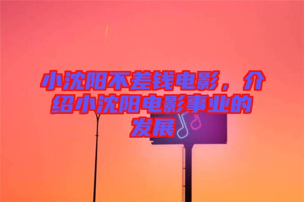 小沈陽不差錢電影,介紹小沈陽電影事業的發展