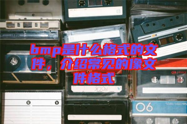 bmp是什么格式的文件,介紹常見的像文件格式