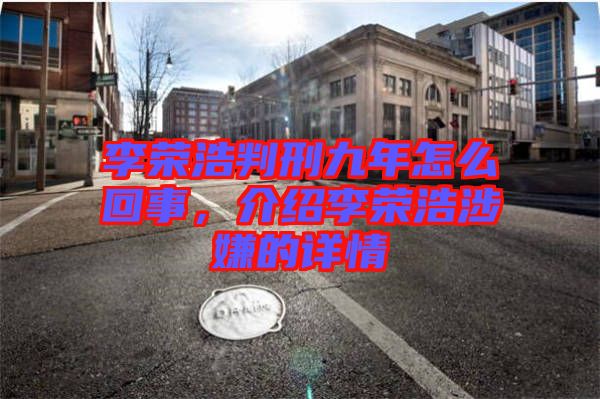 李榮浩判刑九年怎么回事，介紹李榮浩涉嫌的詳情