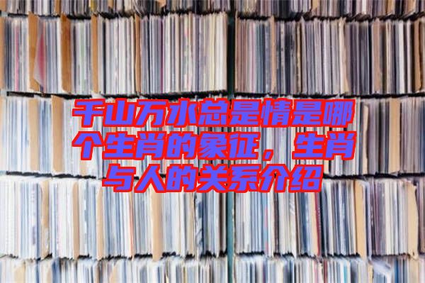 千山萬水總是情是哪個生肖的象征,生肖與人的關(guān)系介紹