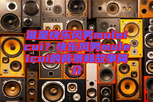 誰是快樂風(fēng)男muleicui?快樂風(fēng)男muleicui的背景和故事簡介