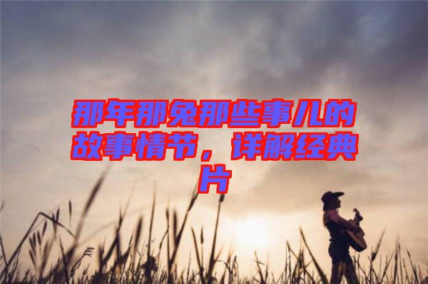 那年那兔那些事兒的故事情節，詳解經典片